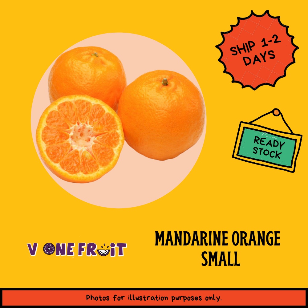 V1 Mandarine Small Wogan ( 800g/bag ) Sweet & Sour | Daily Fresh Pick Fruit | Buah Buahan | Fresh Produce Delivery