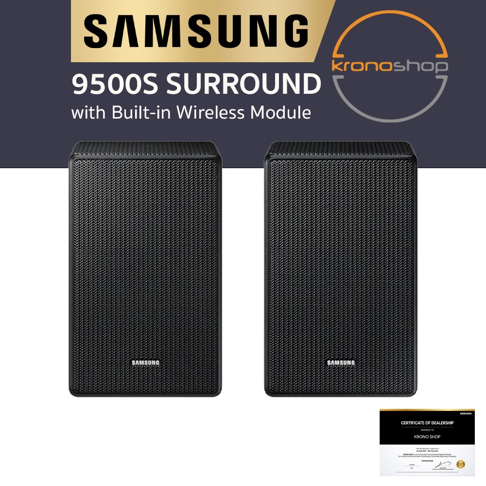 SAMSUNG Wireless Surround Speakers Compatible with Selected Q Series ...