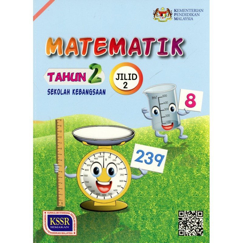 Buku Teks Matematik Tahun 2 Jilid 2 Sk Shopee Malaysia