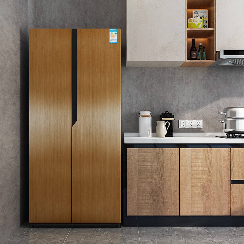 Lowest Price Kulkas New Arrival Fridge Pelekat Peti Sejuk Yang Diperbaharui Hiasan Tiga Pintu Pintu Kabinet Pelekat Diri Kalis Air Yang Sederhana Dan Sejuk Shopee Malaysia