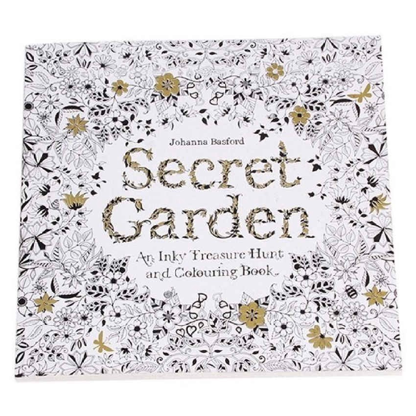 Johanna Basford SECRET GARDEN ADULT COLORING BOOK