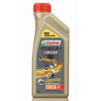 Castrol Power 1 Cruise 4T 15w-50 Motorcycle Engine Oil 1L | Shopee Malaysia