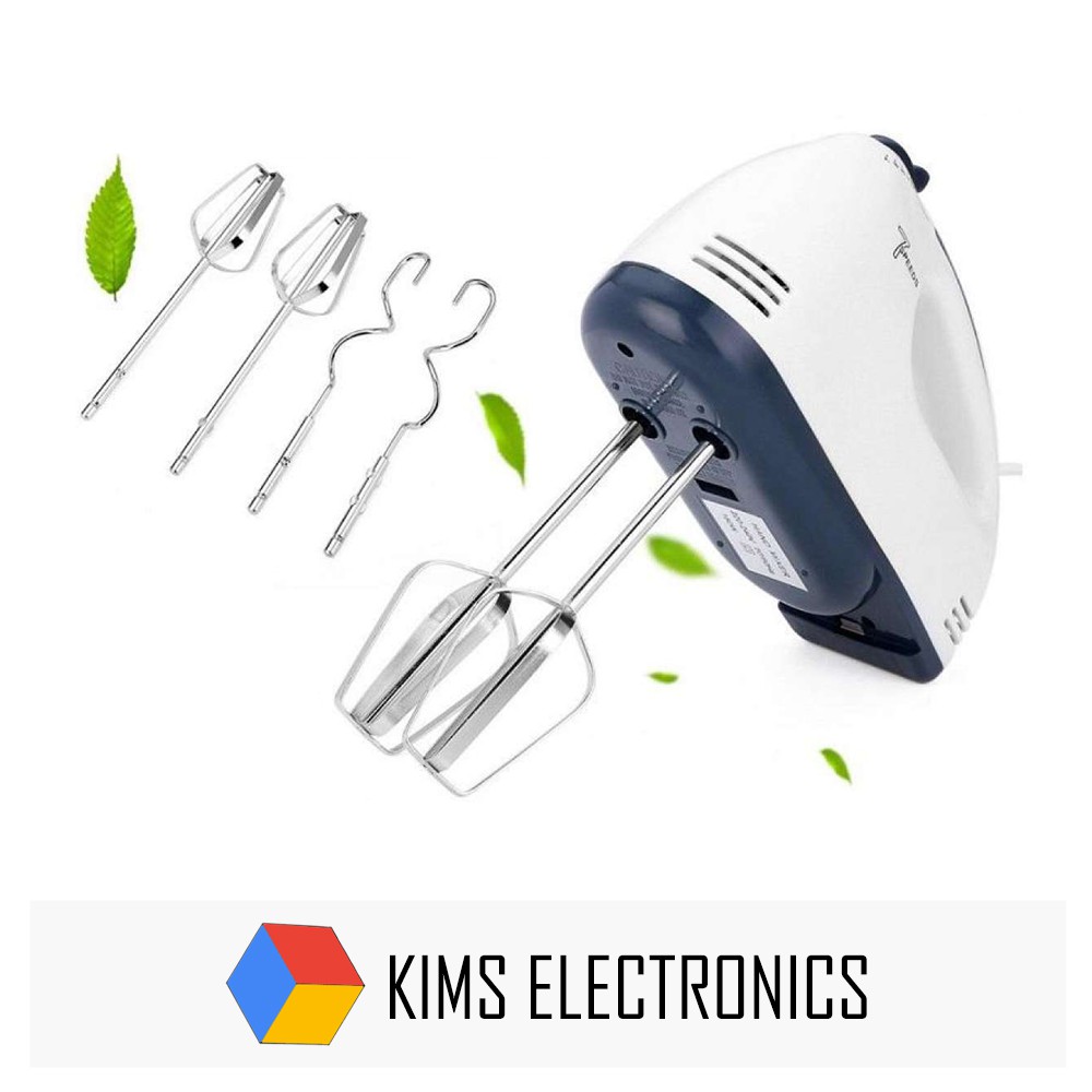 Kims Electronics 7 Speed Portable Baking Hand Mixer 