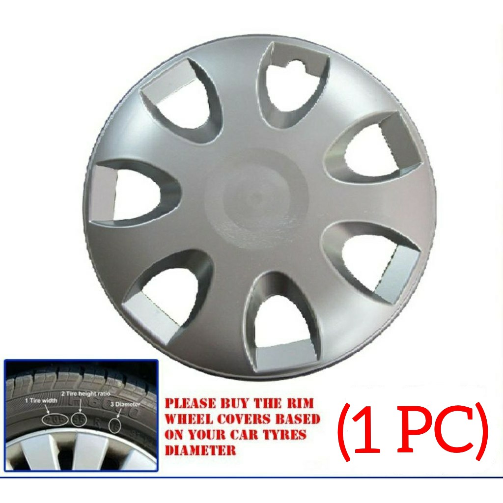 (1 PC) Universal Proton (Saga BLM 13" Inch Design) ABS Universal Wheel