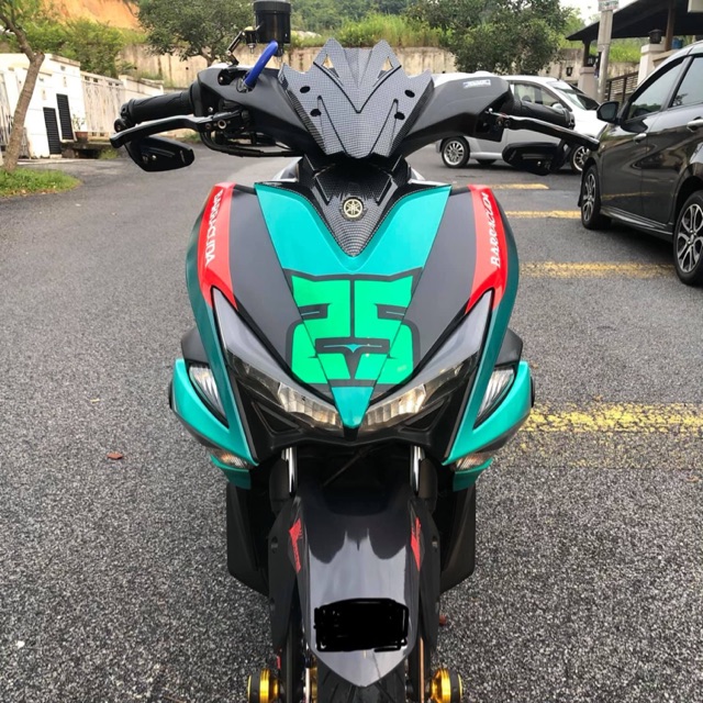 Side Mirror End Bar NVX Ducati MT09 MT07 R25 Scomadi ...