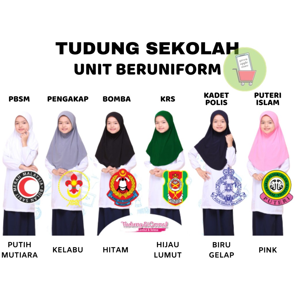 TSC TUDUNG SEKOLAH UNIT BERUNIFORM  Shopee Malaysia