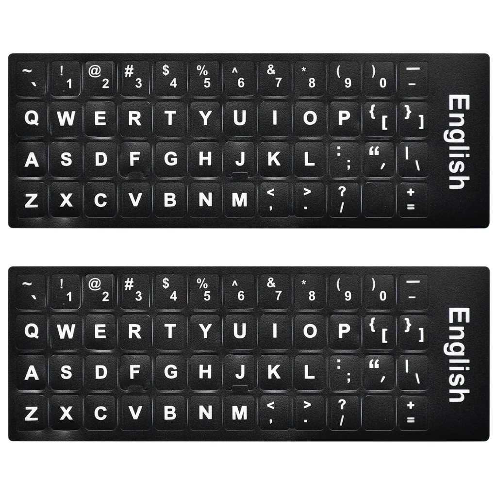 Desktop Laptop US English keyboard sticker . Shopee Malaysia