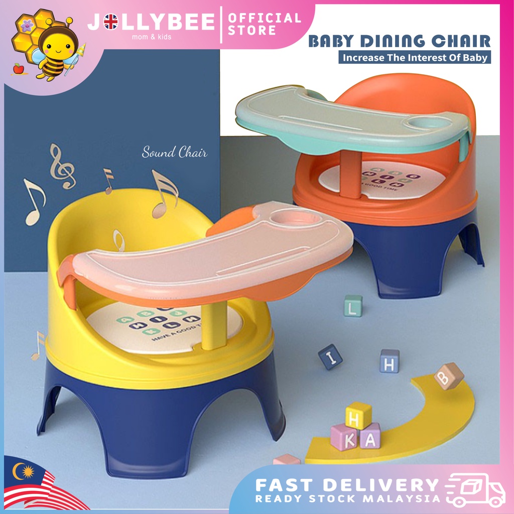 Jollybee Baby Dining Chair with sound effect Seat Kids Baby Feeding