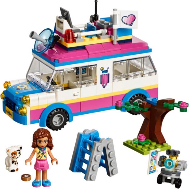 lego olivia's mission vehicle