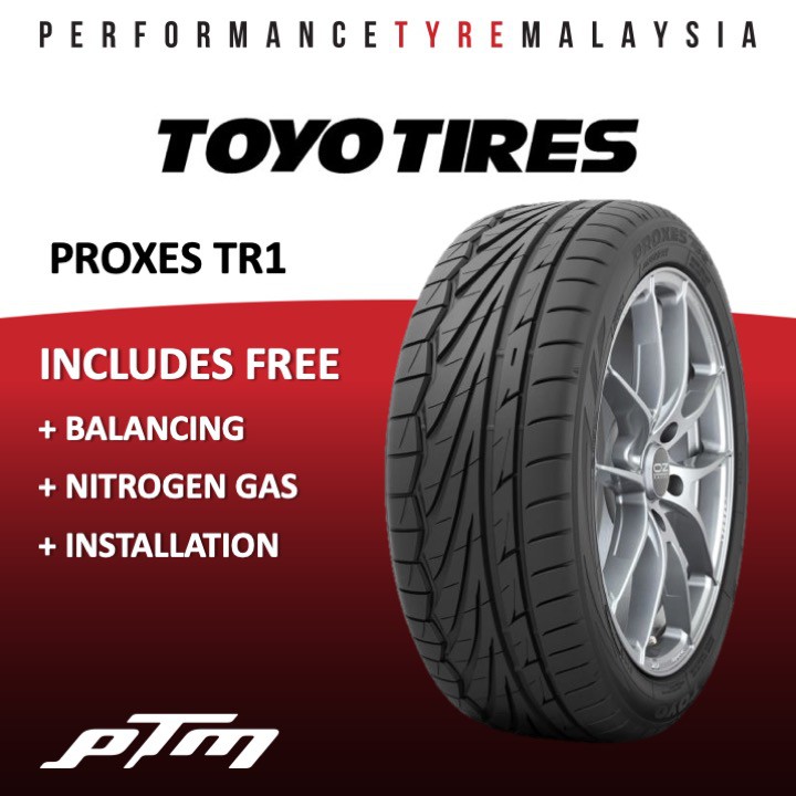 Toyo Proxes Tr1 15 16 17 18 19 Inch Tyre Tayar Tire Installation Or Delivery Shopee Malaysia