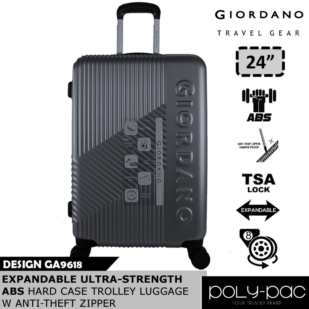 24 inch expandable luggage