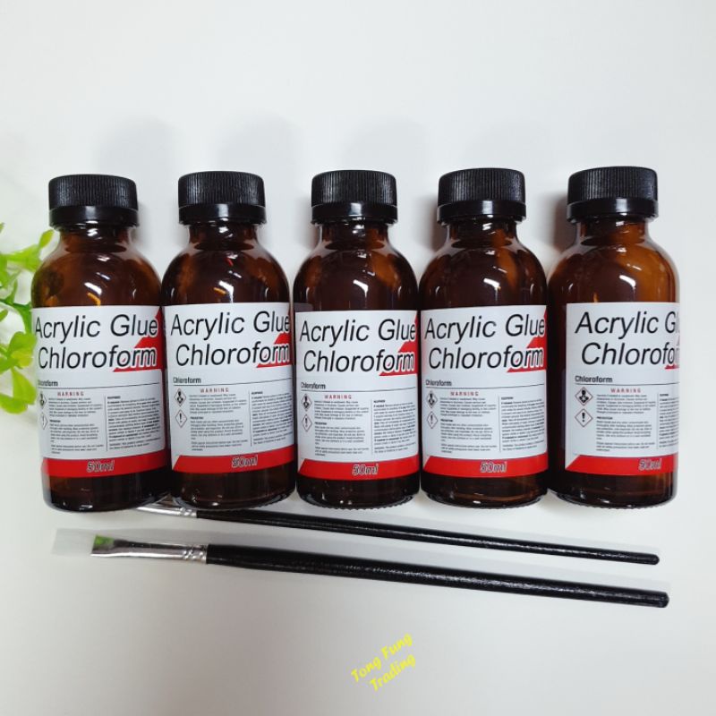 Ready Stock 50ml Acrylic Glue Chloroform / Perspex Glue / Pmma Gum