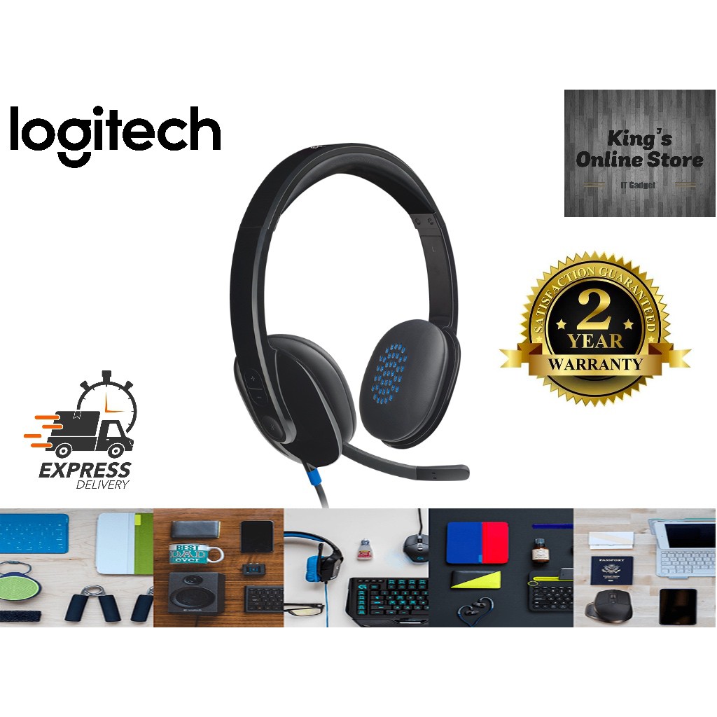 logitech h540 usb computer headset
