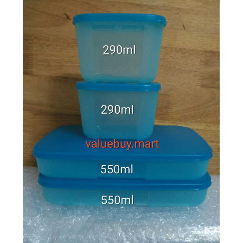 Tupperware Freezermate 550ml /290ml