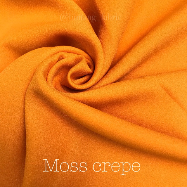 Moss Crepe Arabian Crepe Fabric 1 2 Meters Shopee Malaysia