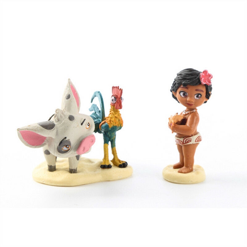 moana disney figurines