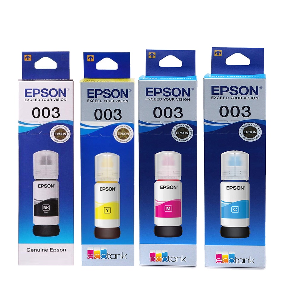 Epson Original Ink Refill Ink 003 For Printer L1110 L3110 L3116 L3150 L3156 L5190 5732