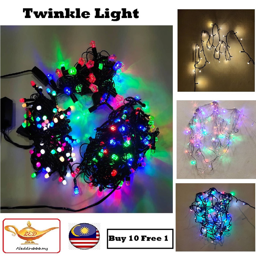  LAMPU HARI RAYA  DEEPAVALI LED Twinkle Light 28 100 pcs 