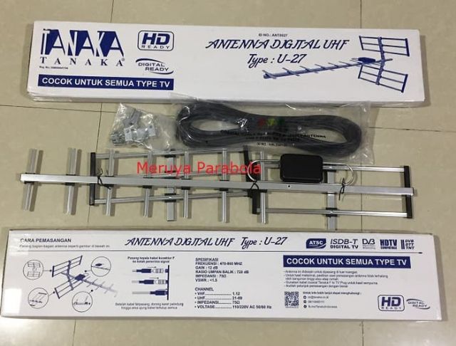 Antena Tv Digital Outdoor Tanaka U 27 Best For Lcd Led Tv Shopee Malaysia