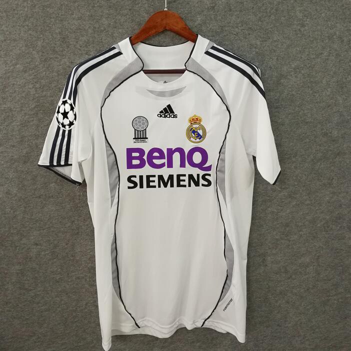 retro real madrid jersey