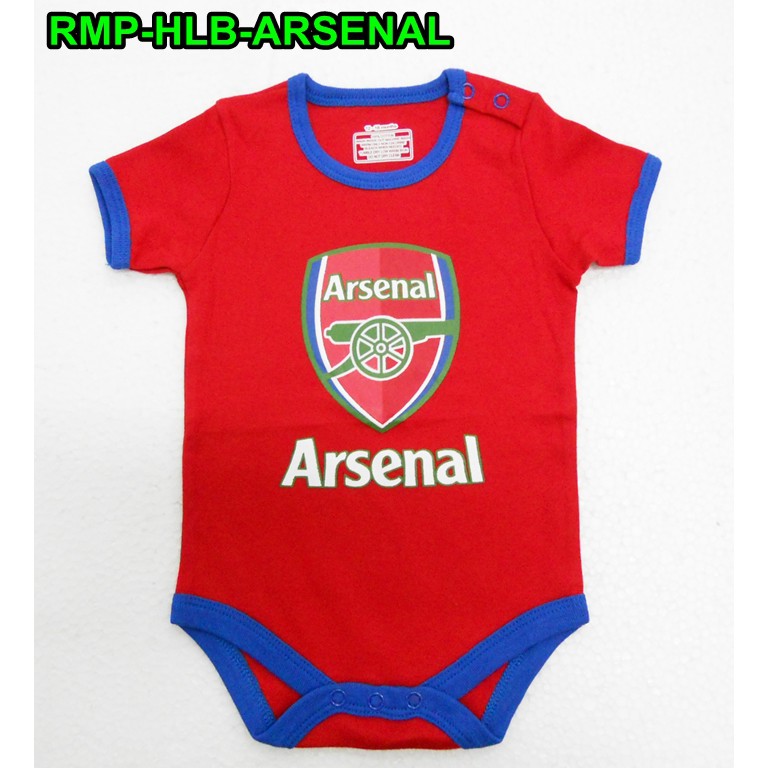 arsenal baby romper