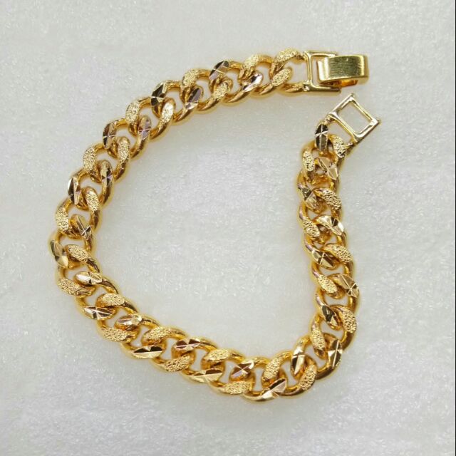  EMAS  KOREA 24K GELANG  GAJAH PASIR  Shopee Malaysia