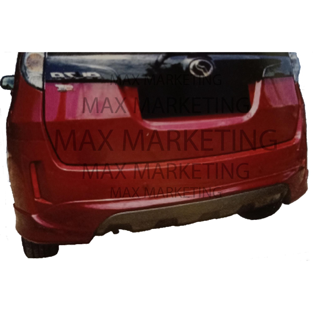 PU2507 PERODUA ALZA 2014 FACELIFT REAR SKIRT (SE) (PU 