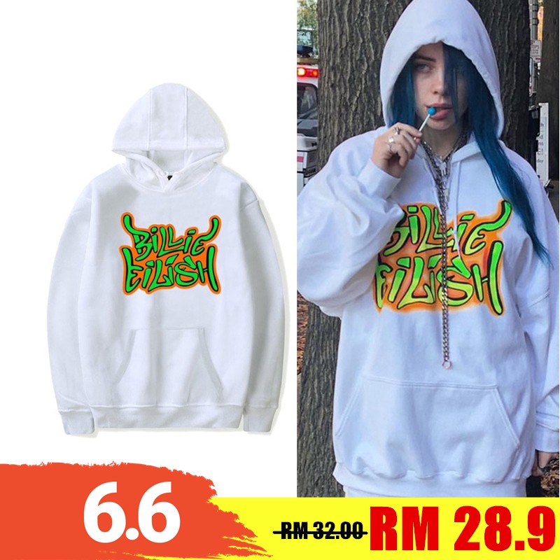 billie eilish women's sweatshirt