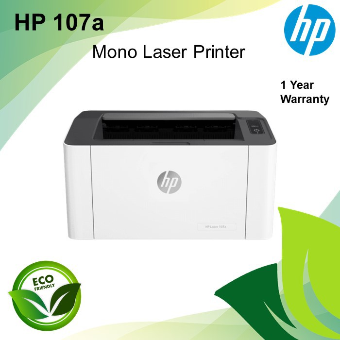 HP 107a 107w WIFI A4 Monochrome Laser Printer Shopee Malaysia