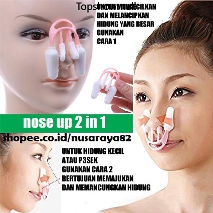 100 Original Magic Nose Shaper 2 In 1 Memancungkan Hidung Shopee Malaysia