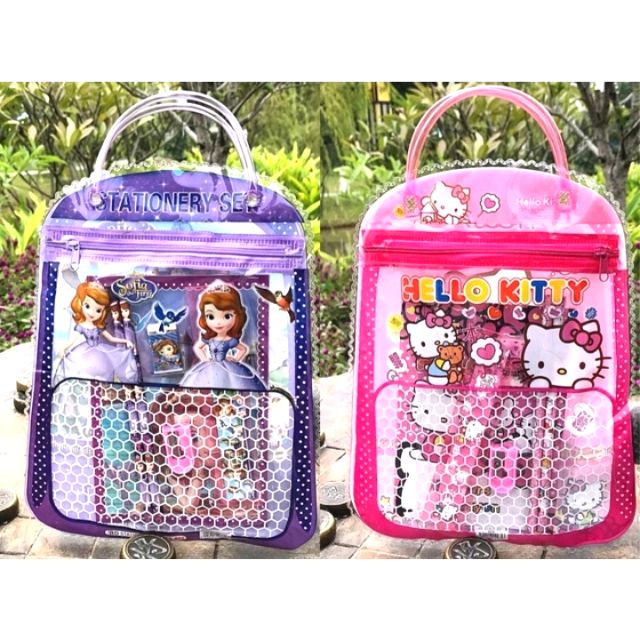 Stationary set kids birthday party set kids school bag Shopee Malaysia