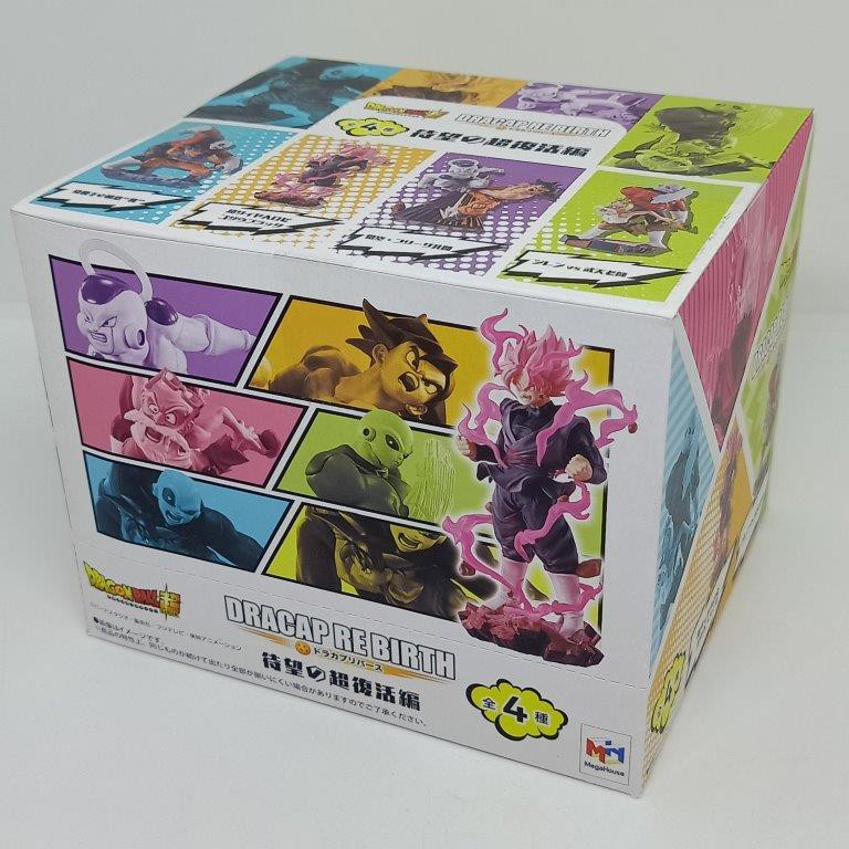 Gashapon  Dragon Ball Super DRACAP REBIRTH SUPER REVIVAL GOKU BALCK ROSE DBS 