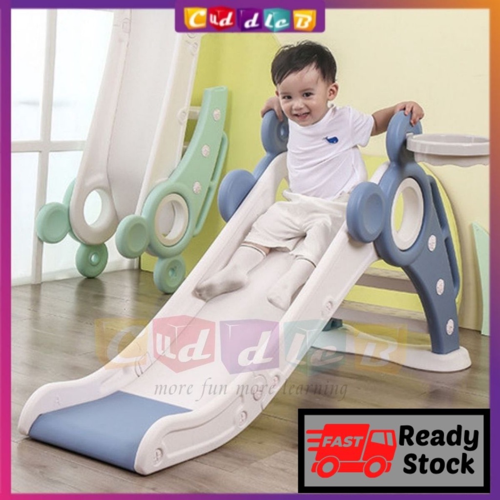 CuddleB Inflatable Slide For Kids Slide Playground Kids Indoor Mainan ...