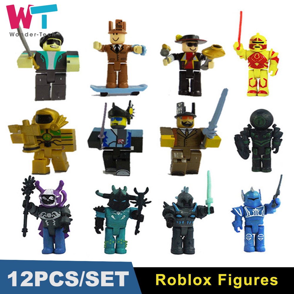 12pcs Set 2019 Roblox Figures Pvc Game Roblox Action Toy - cross combo roblox