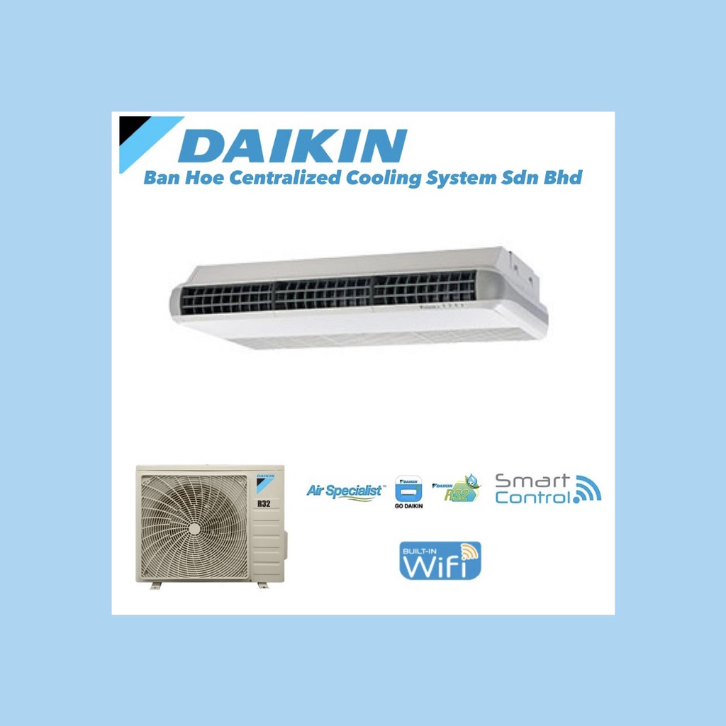 Wifi Daikin R32 Ceiling Exposed Non Inverter 20 60hp With Smart Control Fhc A Series 9694