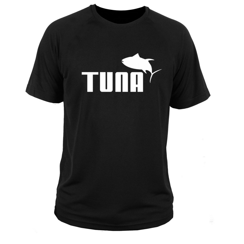 Printed Cotton Men T Shirt tuna | puma 