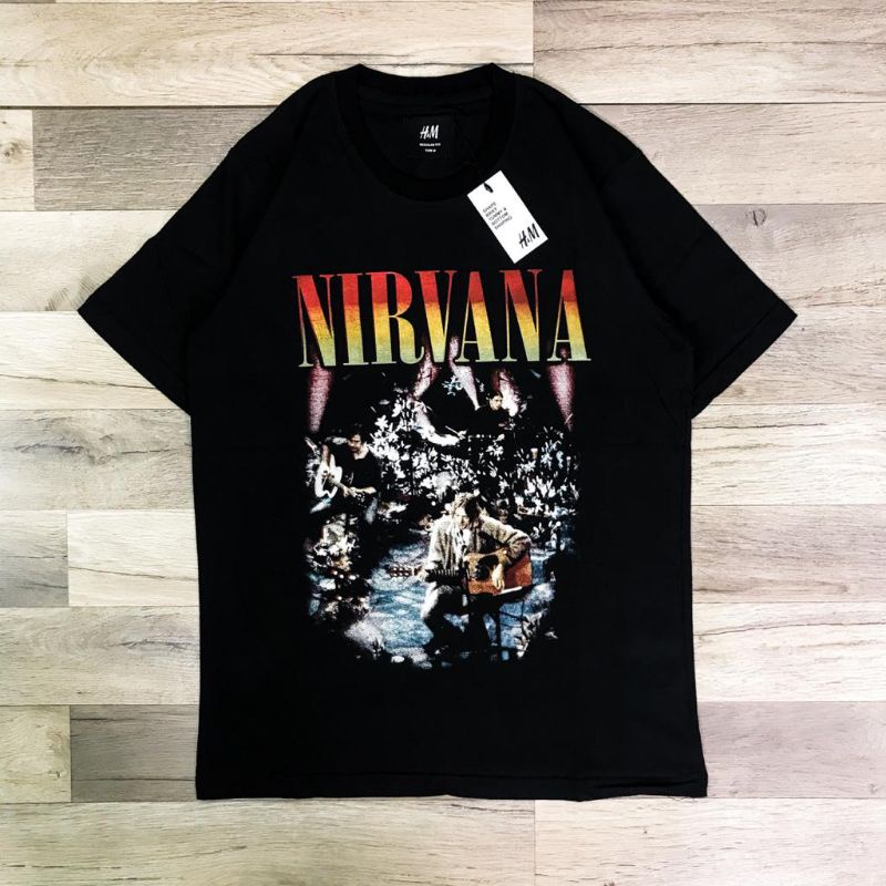 Nirvana TShirt vintage, Iron Maiden, & MetallicaXVANS By H&M (free