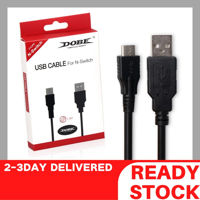 1 5m Exclusive Usb C Type C Charging Charger Cable Lead For Nintendo Switch Shopee Malaysia