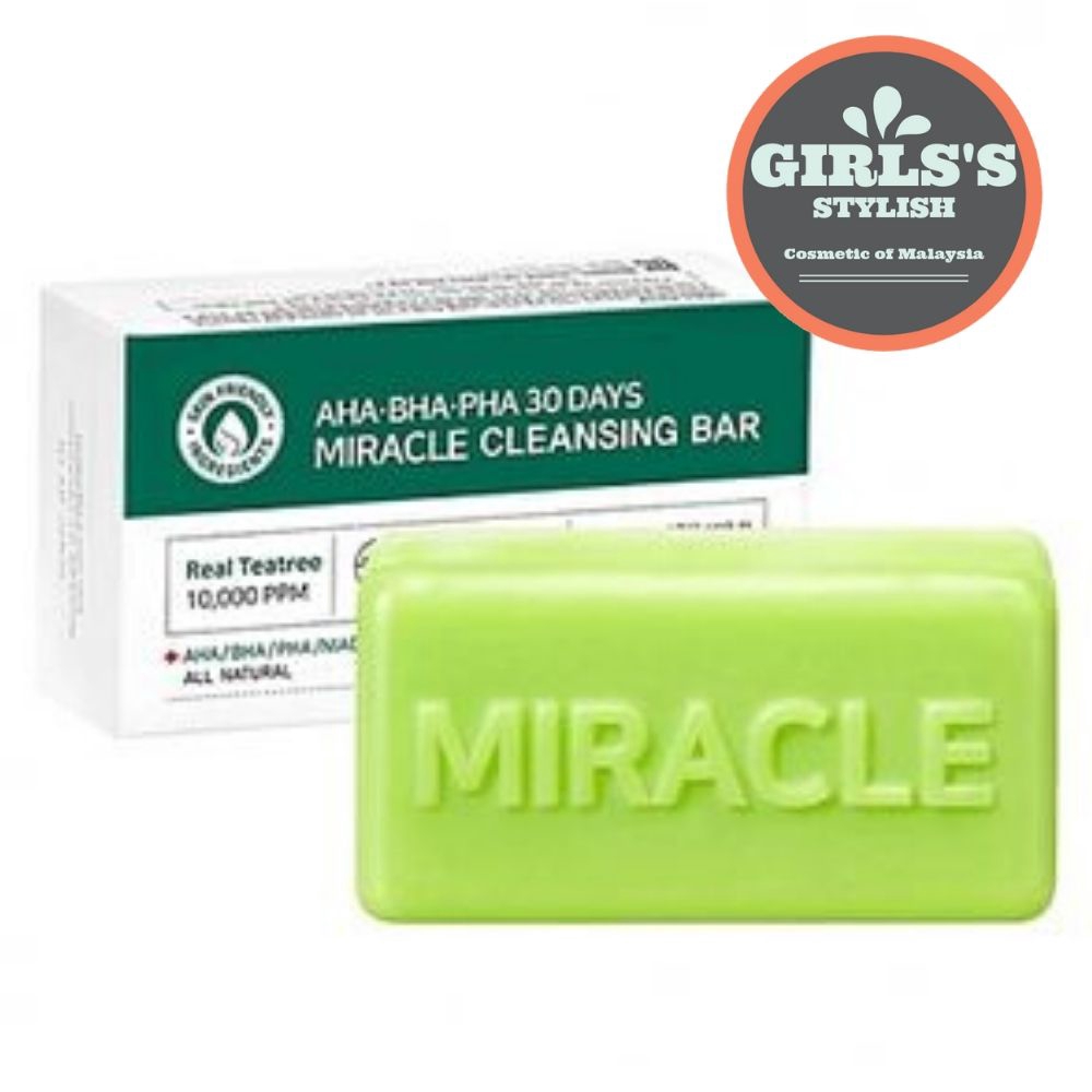 SOME BY MI (Soap) AHA BHA PHA 30 Day Miracle Cleansing Bar Soap 100g ...