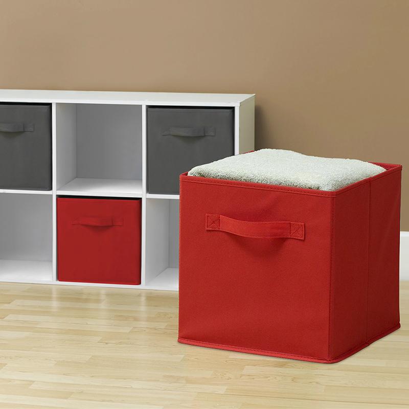 Foldable Cloth Storage Cube Basket Bins Organizer Containers
