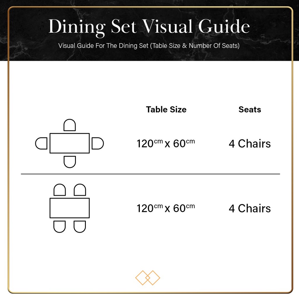 FINSSO : SINTERED STONE Marble Texture Dining Table with Nazis Chair