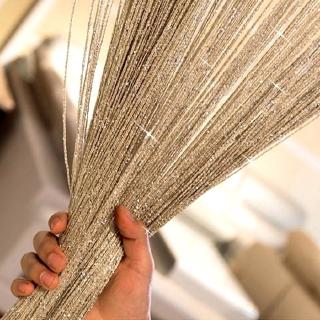 Tirai Rumbai Rumbai Ukuran 200cmx100cm Untuk Jendela Tirai Rumbai Rumbai Ukuran 200cmx100cm Untuk Jendela