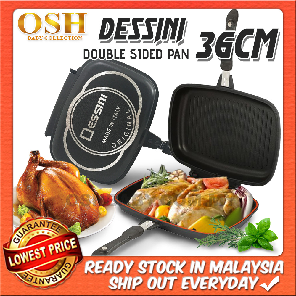 DESSINI MAGIC PAN PERIUK AJAIB DOUBLE GRILL PEMANGGANG AJAIB Dessini