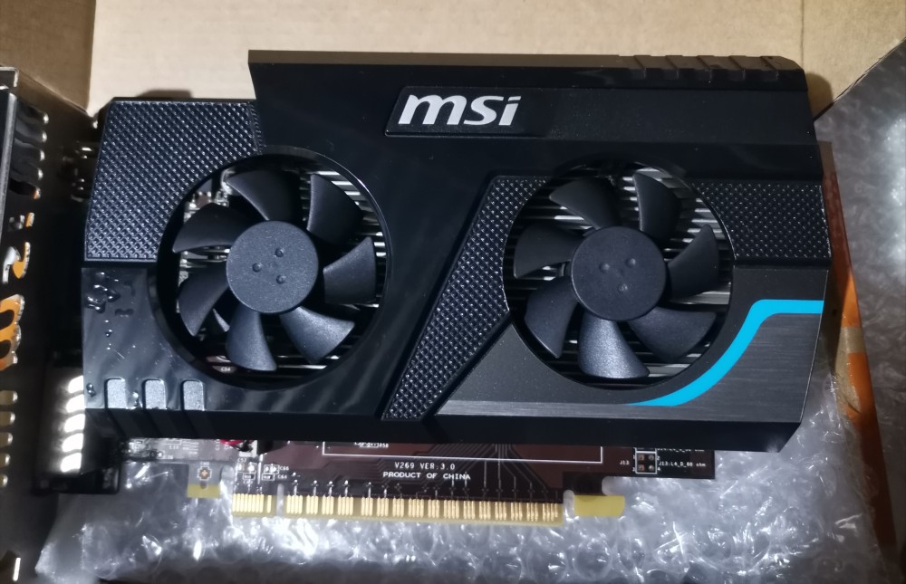 Graphic Card with unique Heatsink designed. MSI N630GT BlizzardV5