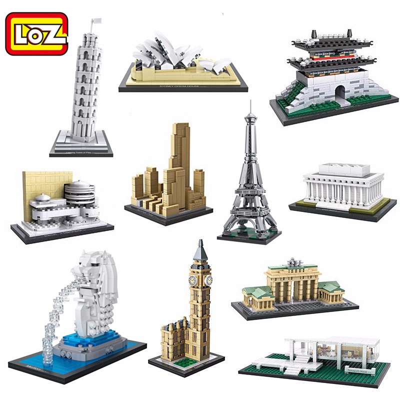 mini building blocks white house