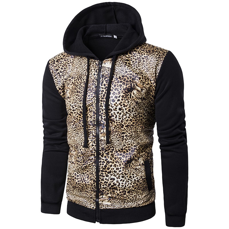 leopard print tracksuit mens