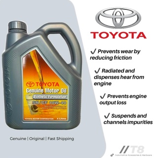 Toyota genuine motor oil