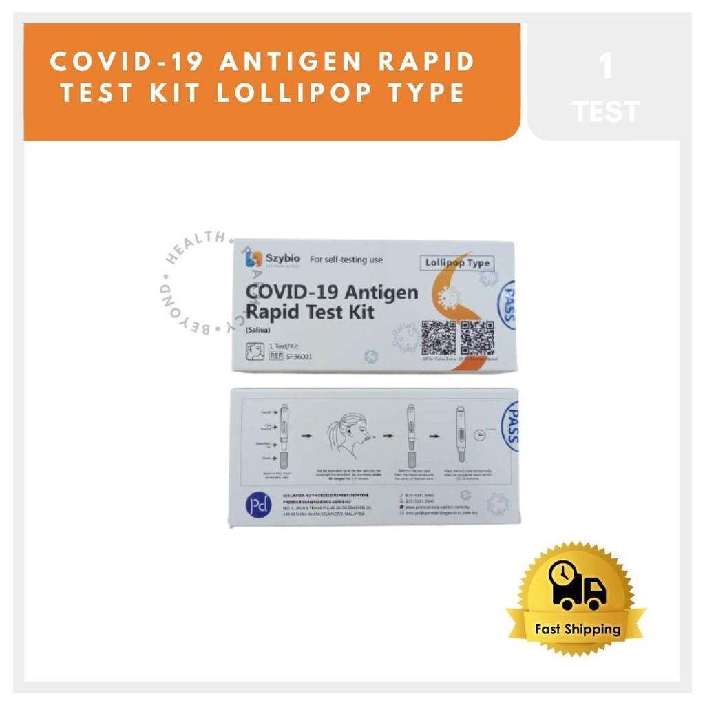 COVID19 ANTIGEN RAPID TEST KIT LOLLIPOP TYPE 1 TEST Shopee Malaysia