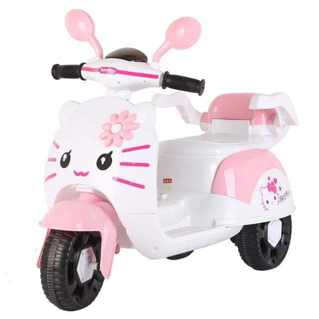 motor skuter pink