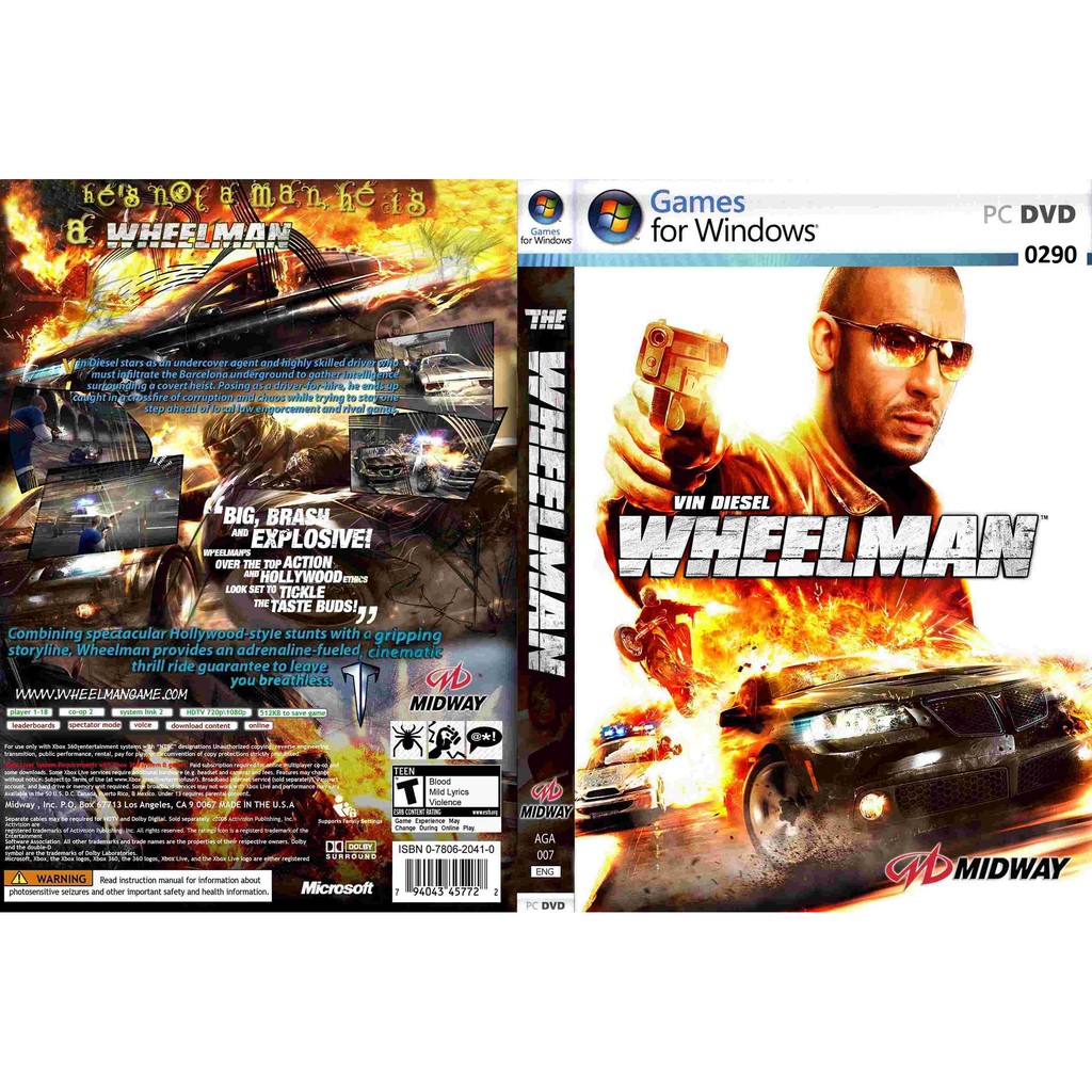(PC) Vin Diesel The Wheelman | Shopee Malaysia